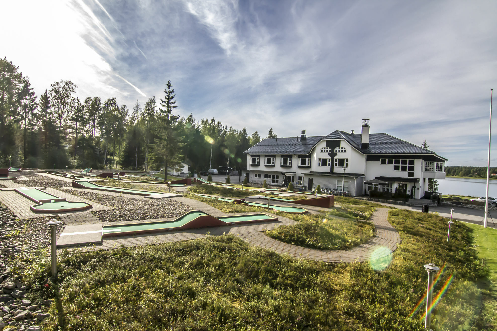 Hotel Aateli Lakeside Vuokatti Exterior foto